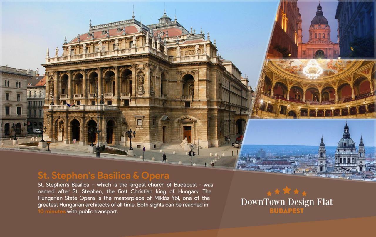 Downtown Design Flat Apartment Budapest Luaran gambar
